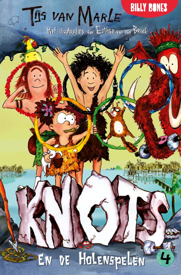 Knots en de holenspelen – Tijs van Marle – boek cover