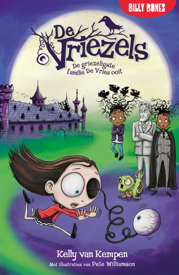 De griezeligste familie De Vries ooit – Kelly van Kempen – boek cover