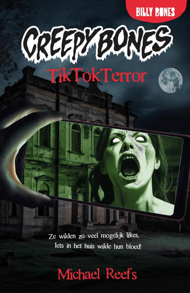 TikTokTerror – Michael Reefs – boek cover