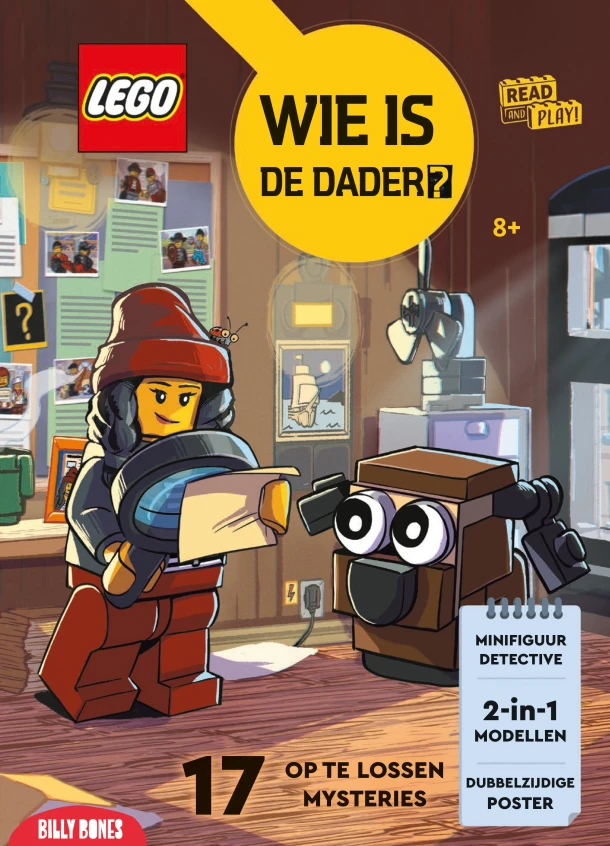 LEGO® - Wie is de dader? – LEGO – boek cover