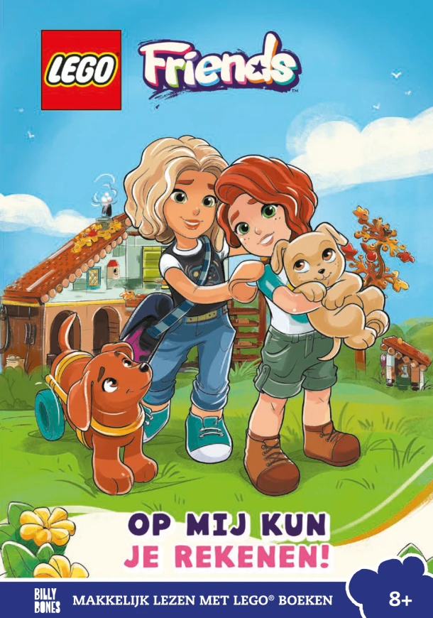 Op mij kun je rekenen – LEGO – boek cover