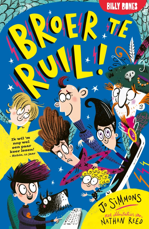 Broer te ruil! – Jo Simmons – boek cover