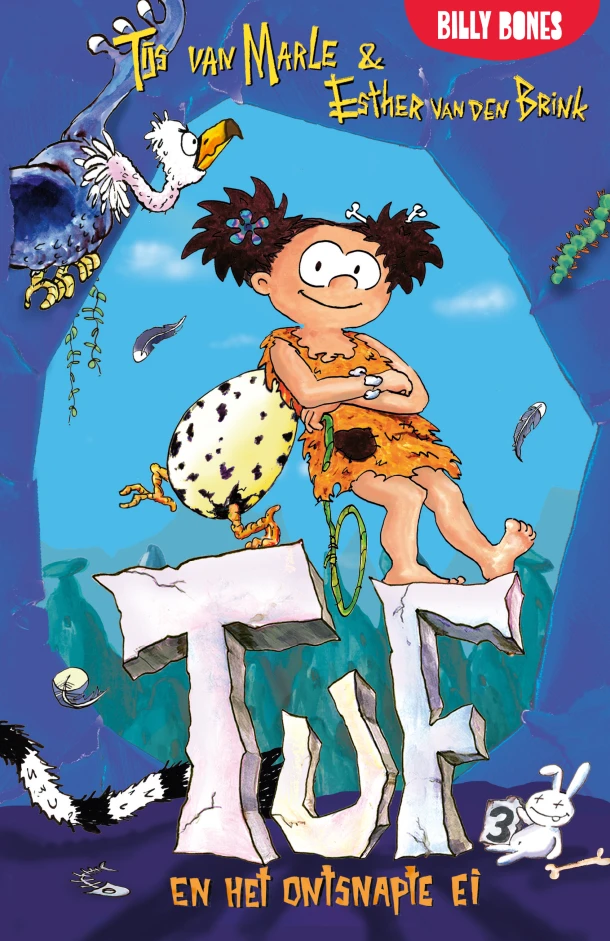 Tuf en het ontsnapte ei – Tijs van Marle – boek cover