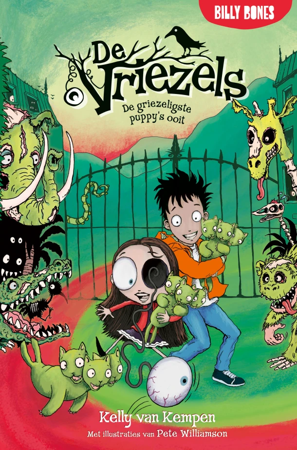 De griezeligste puppy's ooit – Kelly van Kempen – boek cover