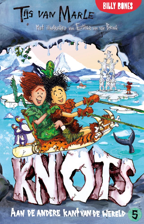 Knots aan de andere kant van de wereld – Tijs van Marle – boek cover