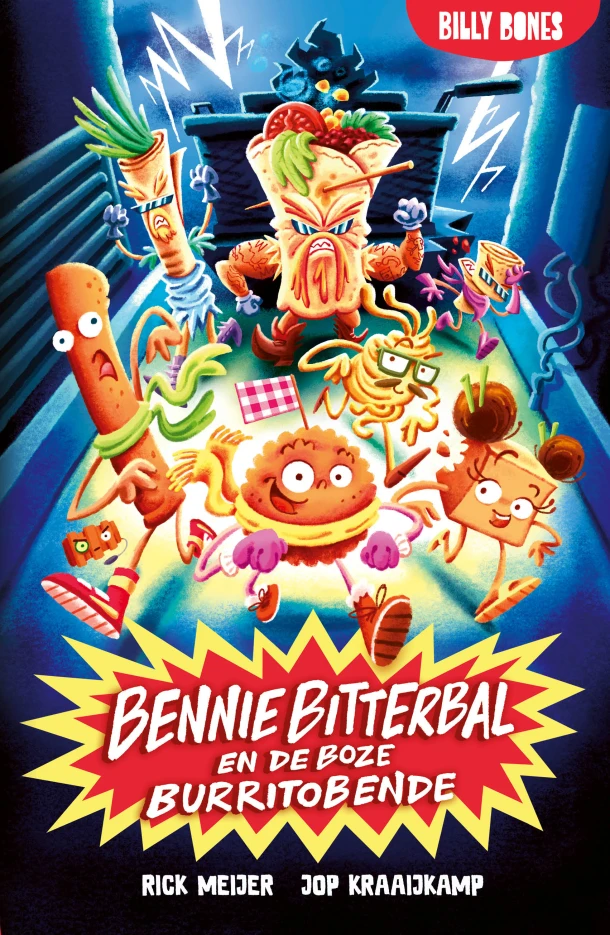 Bennie Bitterbal en de Boze Burritobende – Rick Meijer – boek cover