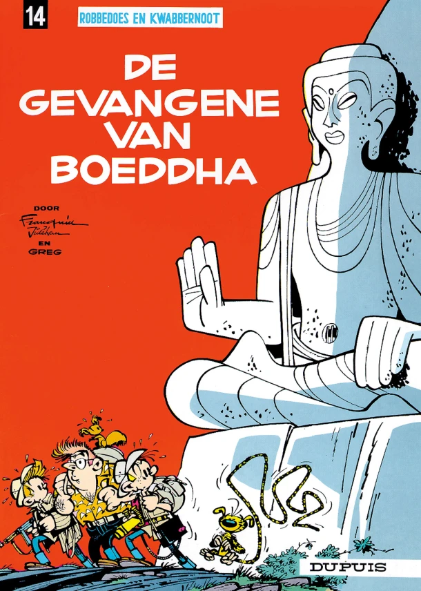 De gevangene van Boeddha – boek cover