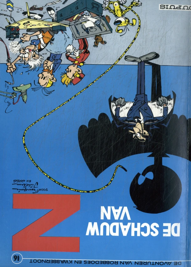 De schaduw van Z – boek cover
