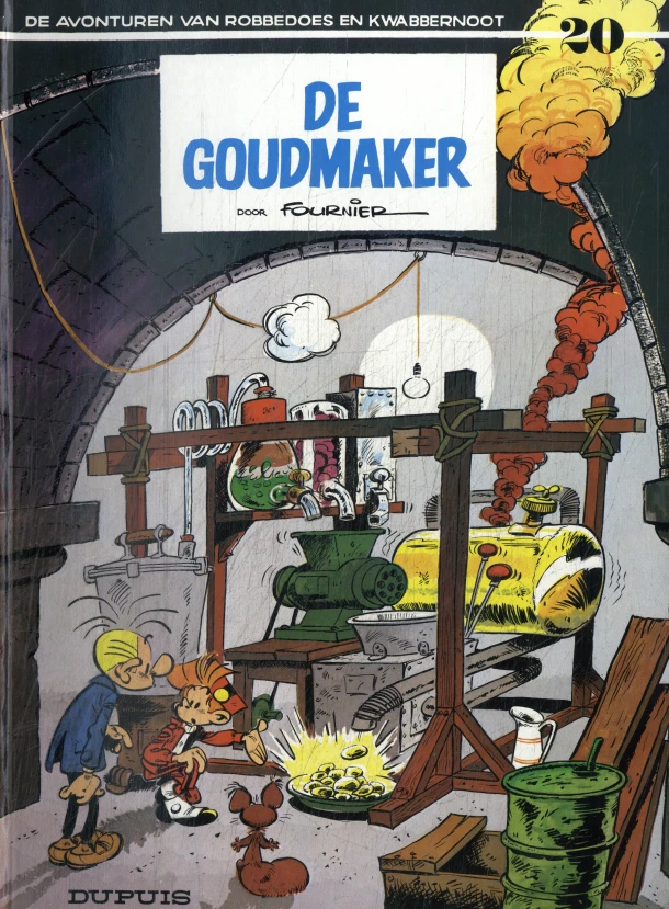 De goudmaker – boek cover