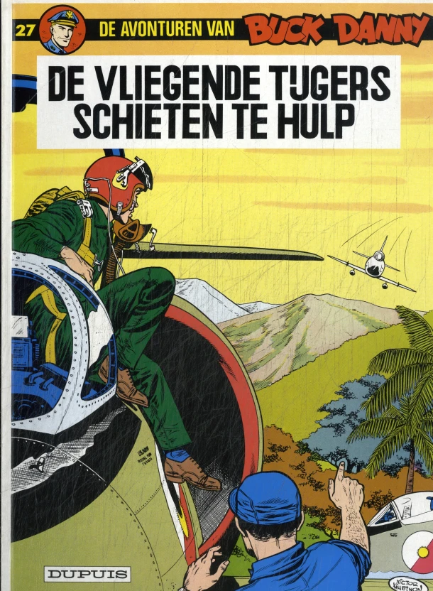 De vliegende tijgers schieten ter hulp – Jean-Michel Charlier – boek cover
