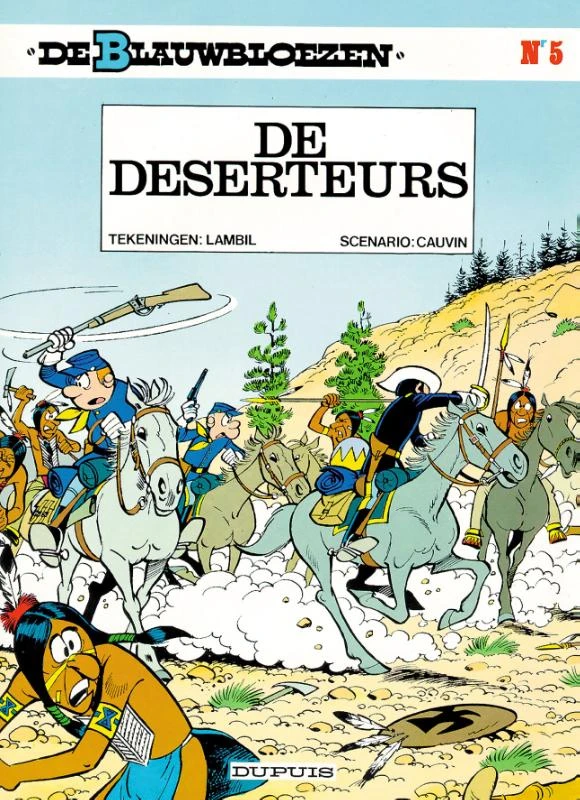 Deserteurs – Cauvin – boek cover