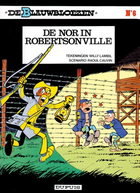 Nor in robertsonville – Cauvin – boek cover