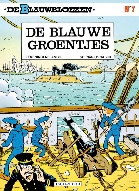 Blauwe groentjes – Cauvin – boek cover