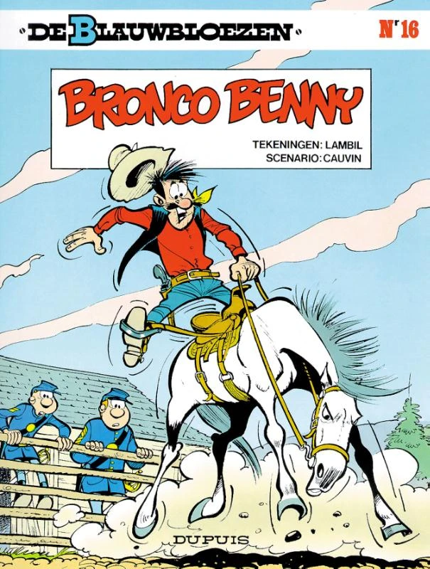 Bronco benny – Cauvin – boek cover