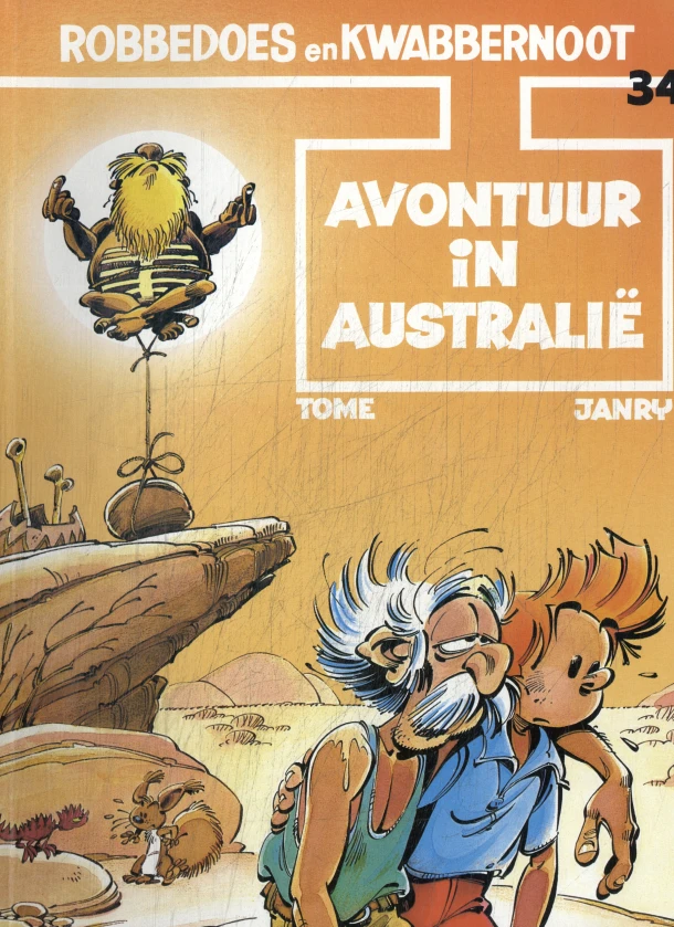 Avontuur in australie – Tome – boek cover