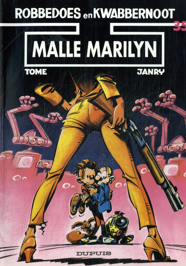 Malle marilyn – Tome – boek cover