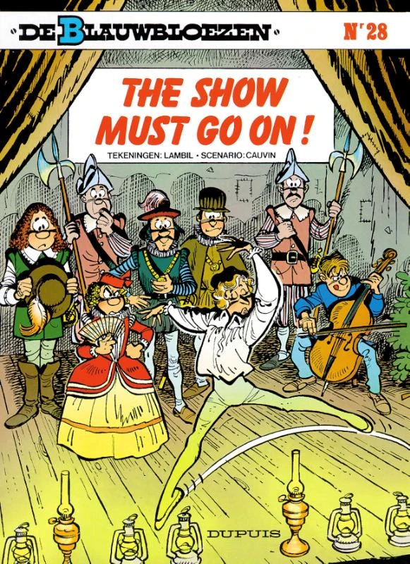 Show must go on – Lambil – boek cover
