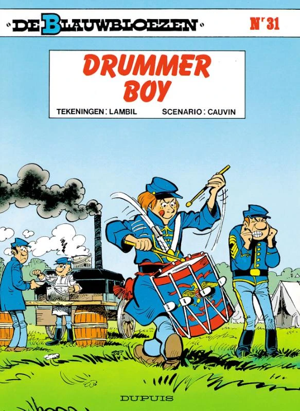 Drummer boy – Lambil – boek cover