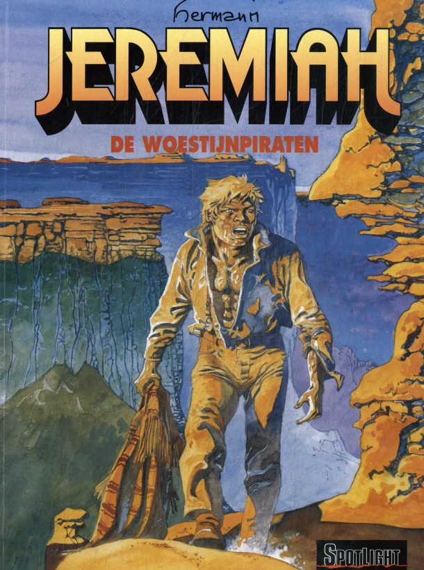 De woestijnpiraten – Hermann – boek cover