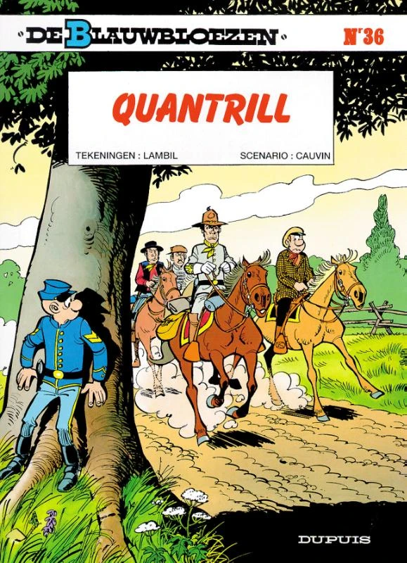 Quantrill – Lambil – boek cover