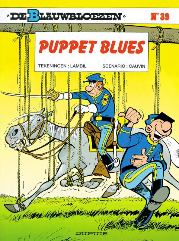 Puppet blues – Raoul Cauvin – boek cover