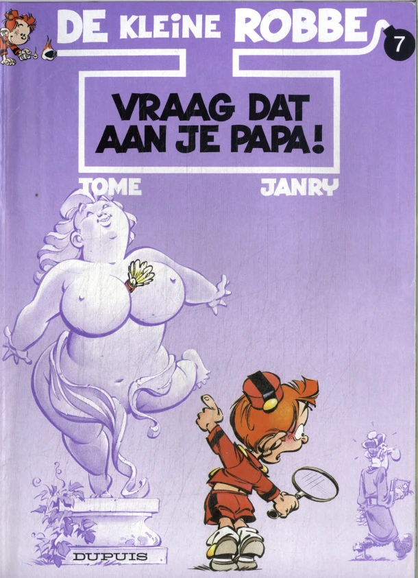 Vraag dat aan je papa ! – Tome – boek cover