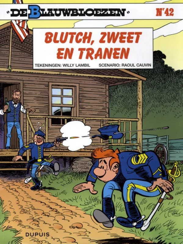 Blutch, zweet en tranen – boek cover
