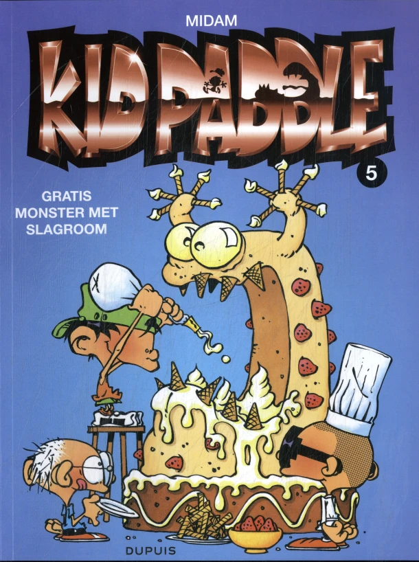 Gratis monster met slagroom – Midam – boek cover