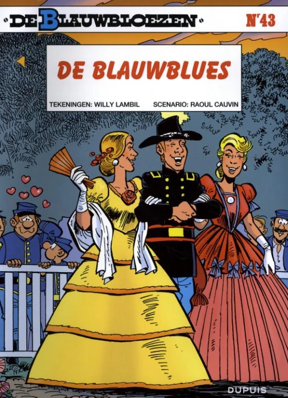 De blauwblues – R. Cauvin – boek cover
