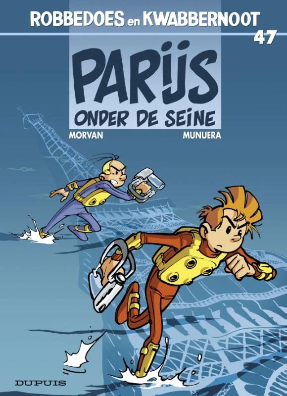 Parijs onder de Seine – Munuera – boek cover