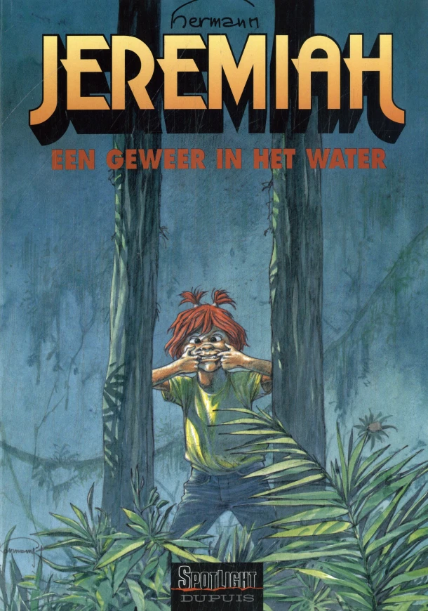 Een geweer in het water – Hermann – boek cover