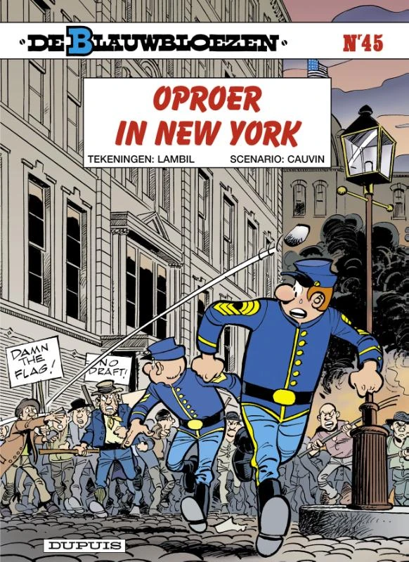 Oproer in New York – Raoul Cauvin – boek cover