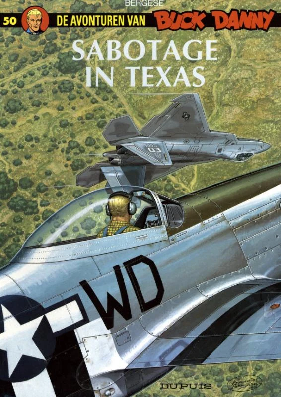 Sabotage in Texas – F. Bergese – boek cover