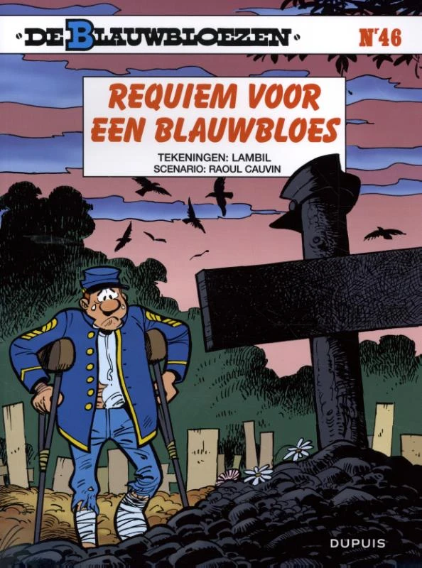 Requiem vor een Blauwbloes – R. Cauvin – boek cover