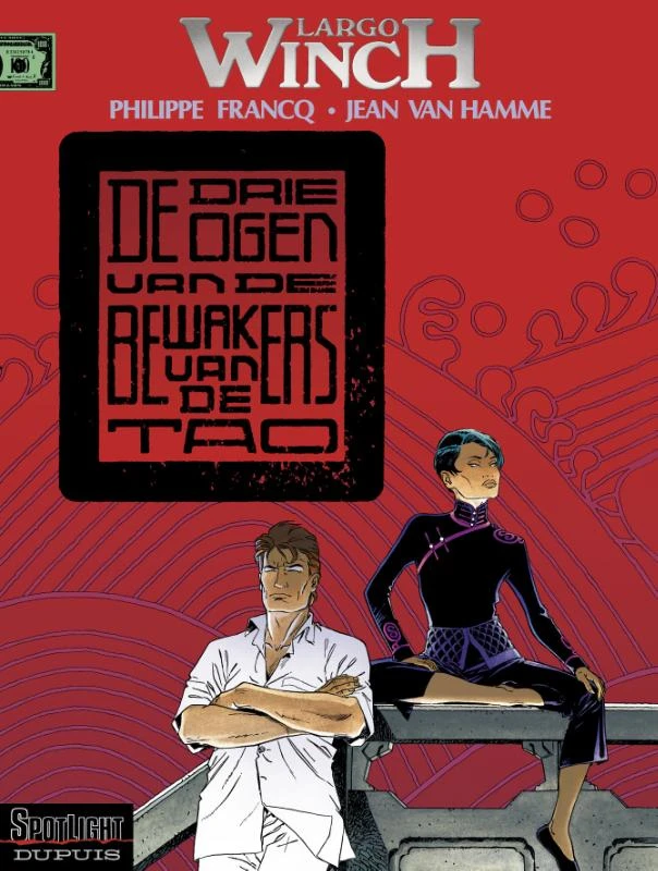 Largo winch (nl) 015 De drie ogen van de bewakers van de tao – F. Van Hamme – boek cover