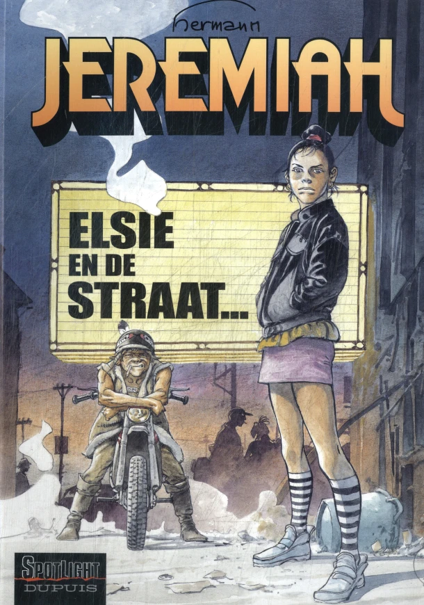 Elsie en de straat... – Hermann – boek cover