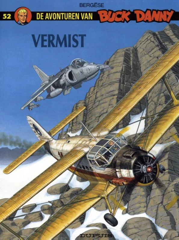 Buck Danny 52 Vermist – F. Bergese – boek cover