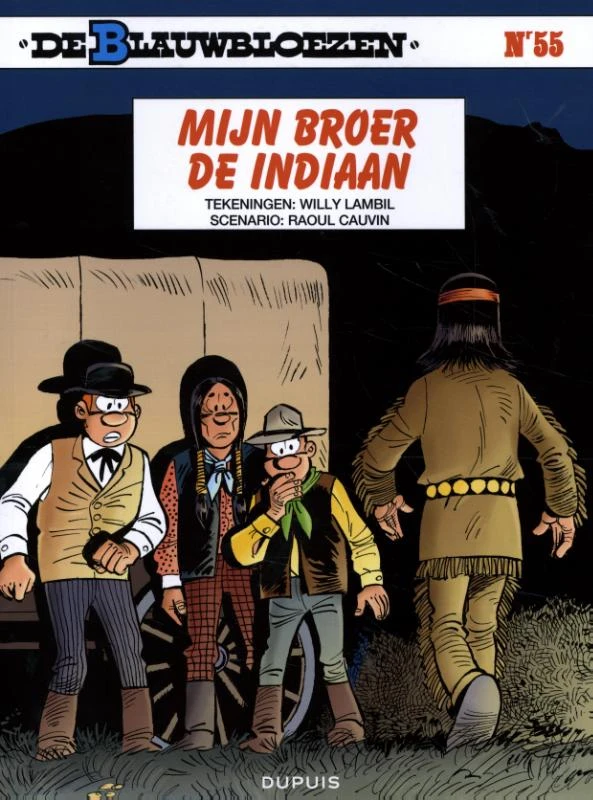 Mijn broer de indiaan – Lambil – boek cover