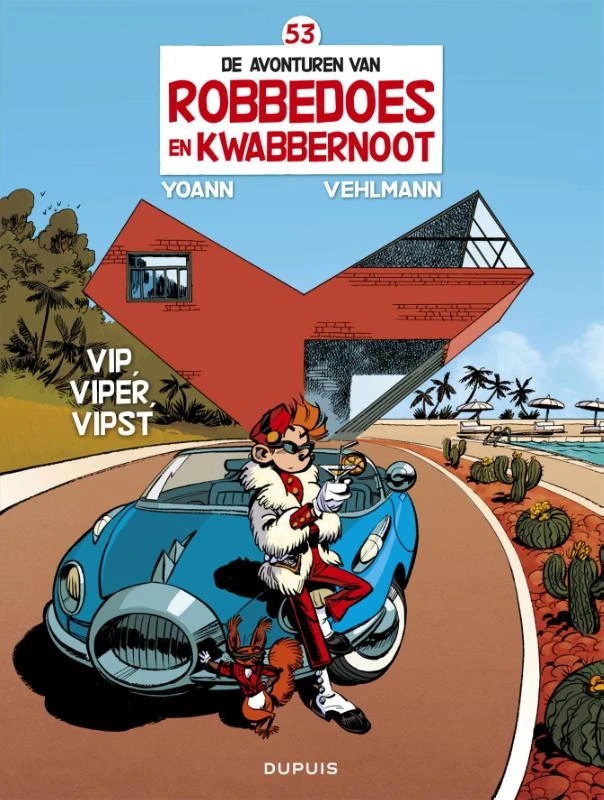 Robbedoes en Kwabbernoot 53 – Vehlnmann – boek cover