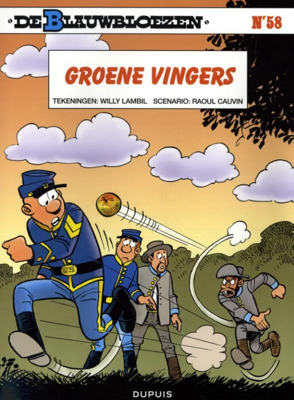 Groene vingers – Raoul Cauvin – boek cover