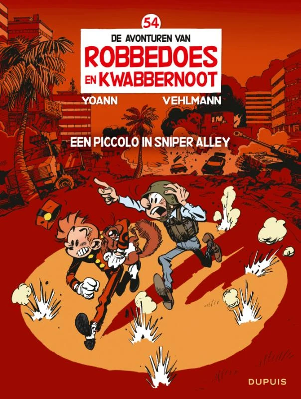 Een piccolo in Sniper Alley – Fabien Vehlmann – boek cover