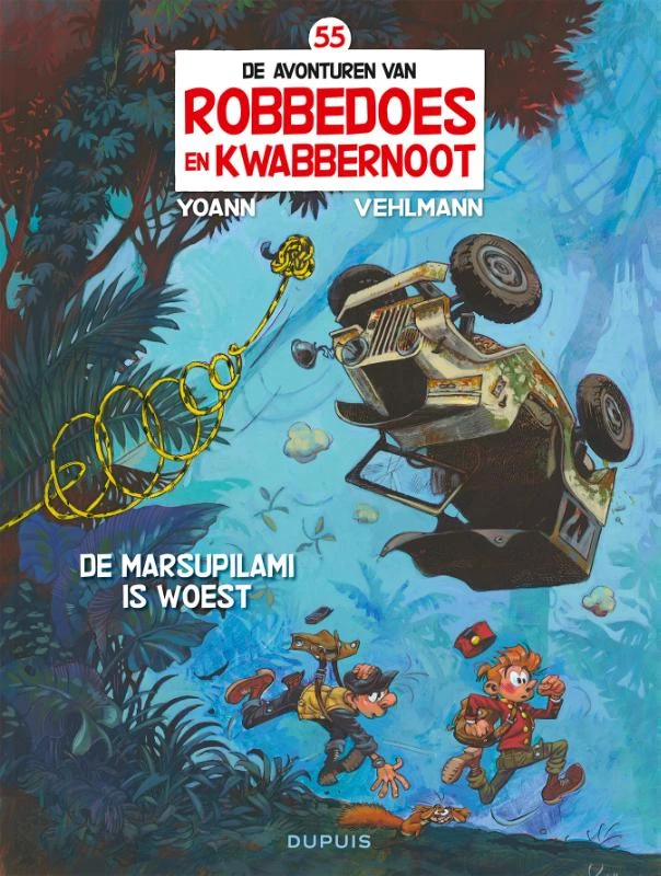 De Marsupilami is woest – boek cover