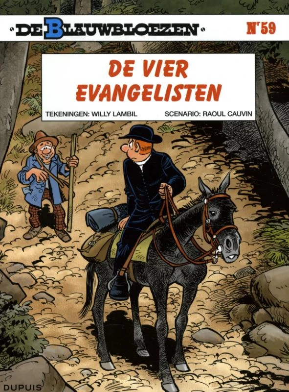 De vier evangelisten – Raoul Cauvin – boek cover