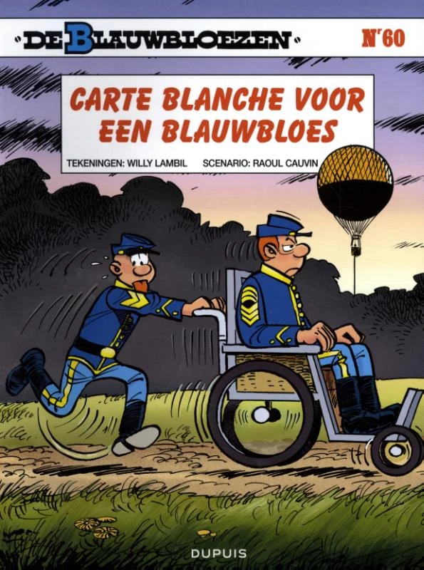 Blauwbloezen 60 – Raoul Cauvin – boek cover