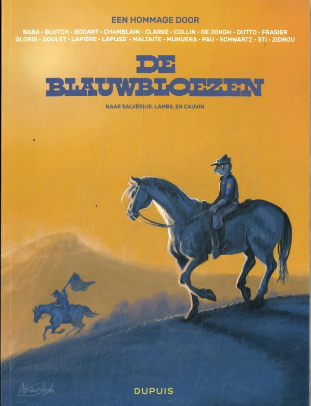 De Blauwbloezen – boek cover
