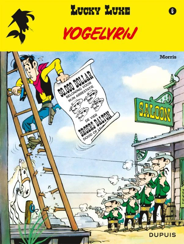 Vogelvrij – Morris – boek cover
