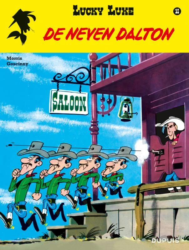 De neven Dalton – René Goscinny – boek cover