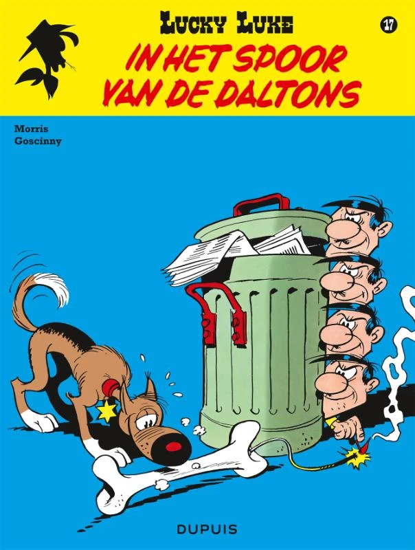 In het spoor van de Daltons – Morris – boek cover