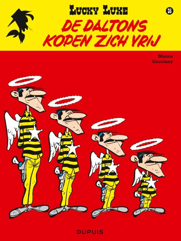 De daltons kopen zich vrij – René Goscinny – boek cover