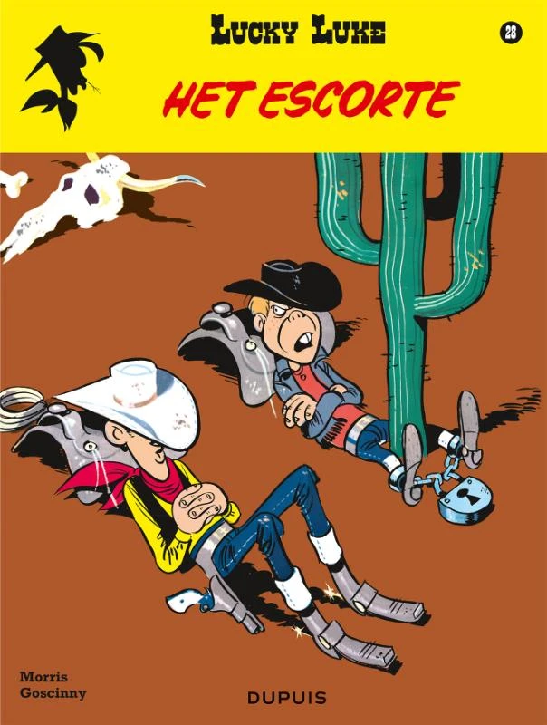 Het escorte – René Goscinny – boek cover